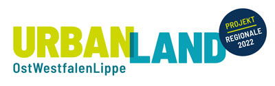 owlMobil · Für Mobilität in den Kreisen Minden-Lübbecke, Herford und Gütersloh · ÖPNV · Logo Urban Land