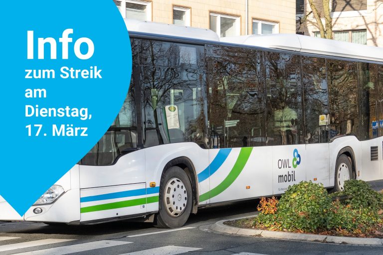 Info zum Streik von moBiel am 17. März